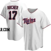 Chris Archer Youth Minnesota Twins White Replica Home Jersey
