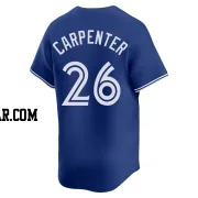 Chris Carpenter Men's Toronto Blue Jays Royal Limited Alternate Jersey