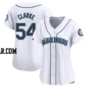 Chris Clarke Women's Seattle Mariners White Limited Home Jersey
