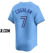 Chris Coghlan Men's Toronto Blue Jays Blue Limited Powder Alternate Jersey