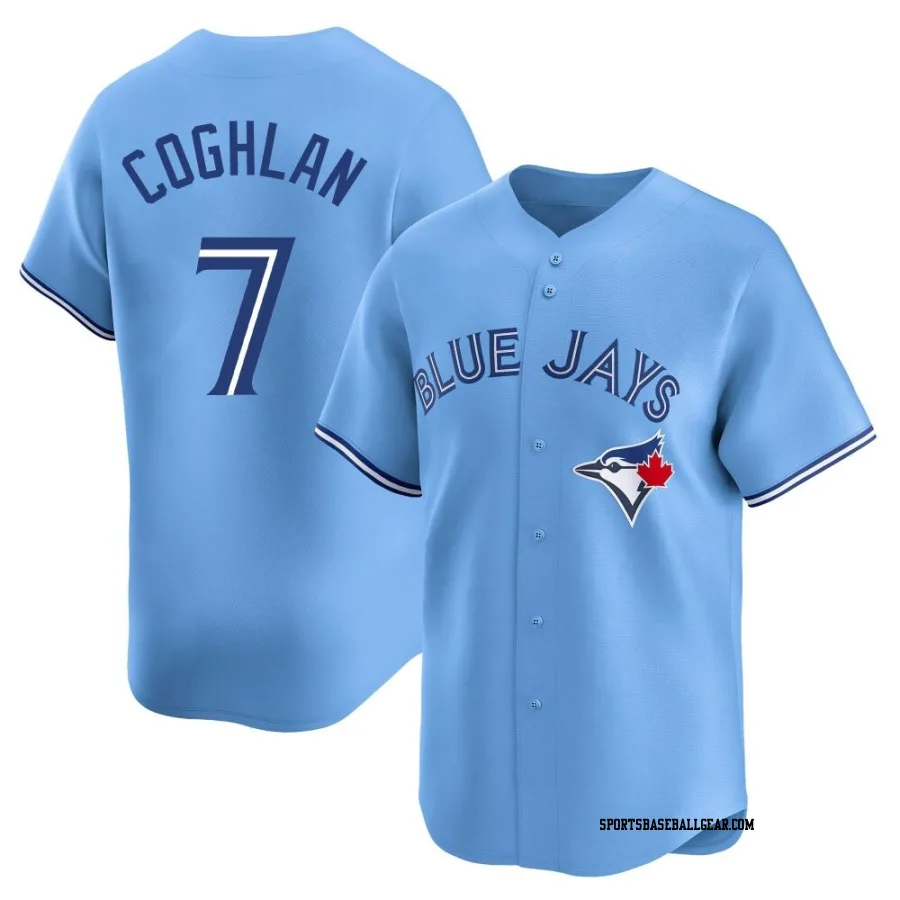 Chris Coghlan Men's Toronto Blue Jays Blue Limited Powder Alternate Jersey