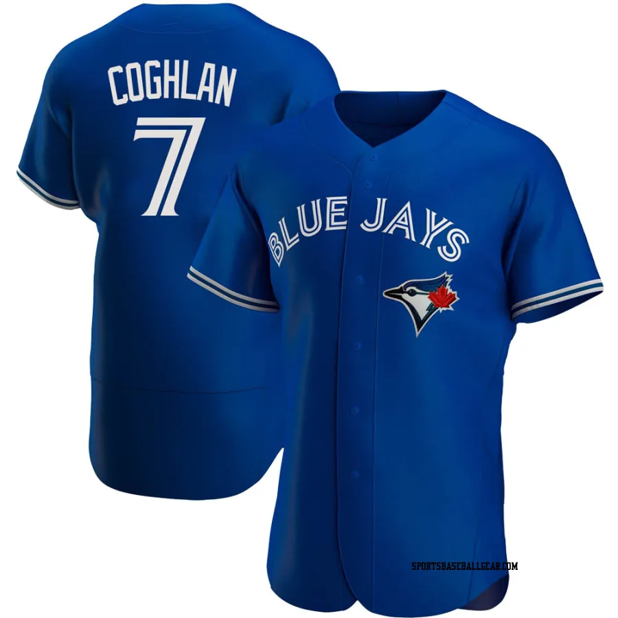 Chris Coghlan Men's Toronto Blue Jays Royal Authentic Alternate Jersey