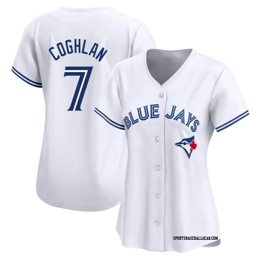 Chris Coghlan Women's Toronto Blue Jays White Limited Home Jersey