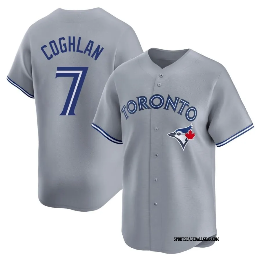 Chris Coghlan Youth Toronto Blue Jays Gray Limited Away Jersey