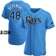 Chris Devenski Men's Tampa Bay Rays Light Blue Authentic Alternate Jersey