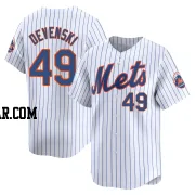 Chris Devenski Youth New York Mets White Limited Home Jersey