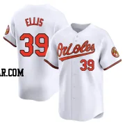 Chris Ellis Youth Baltimore Orioles White Limited Home Jersey