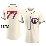 Chris Flexen Men's Chicago Cubs Cream Authentic 2022 Field Of Dreams Jersey