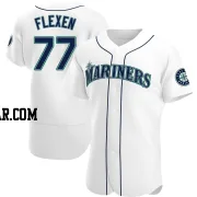 Chris Flexen Men's Seattle Mariners White Authentic Home Jersey