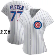Chris Flexen Women's Chicago Cubs White Authentic Home Jersey