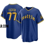 Chris Flexen Youth Seattle Mariners Royal Replica 2023 City Connect Jersey