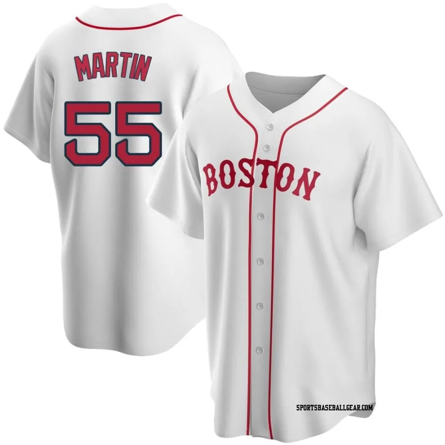 Chris Martin Youth Boston Red Sox White Replica Alternate Jersey