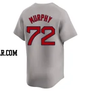 Chris Murphy Men's Boston Red Sox Gray Limited Away Jersey
