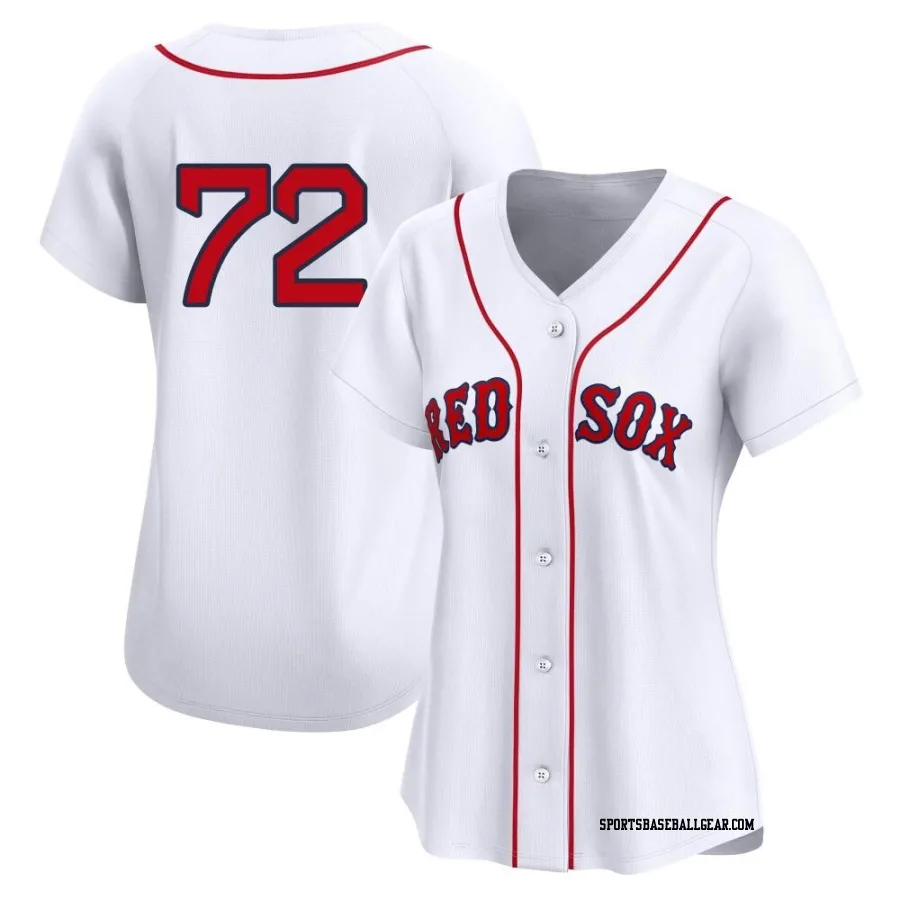 Chris Murphy Women's Boston Red Sox White Limited 2nd Home Jersey
