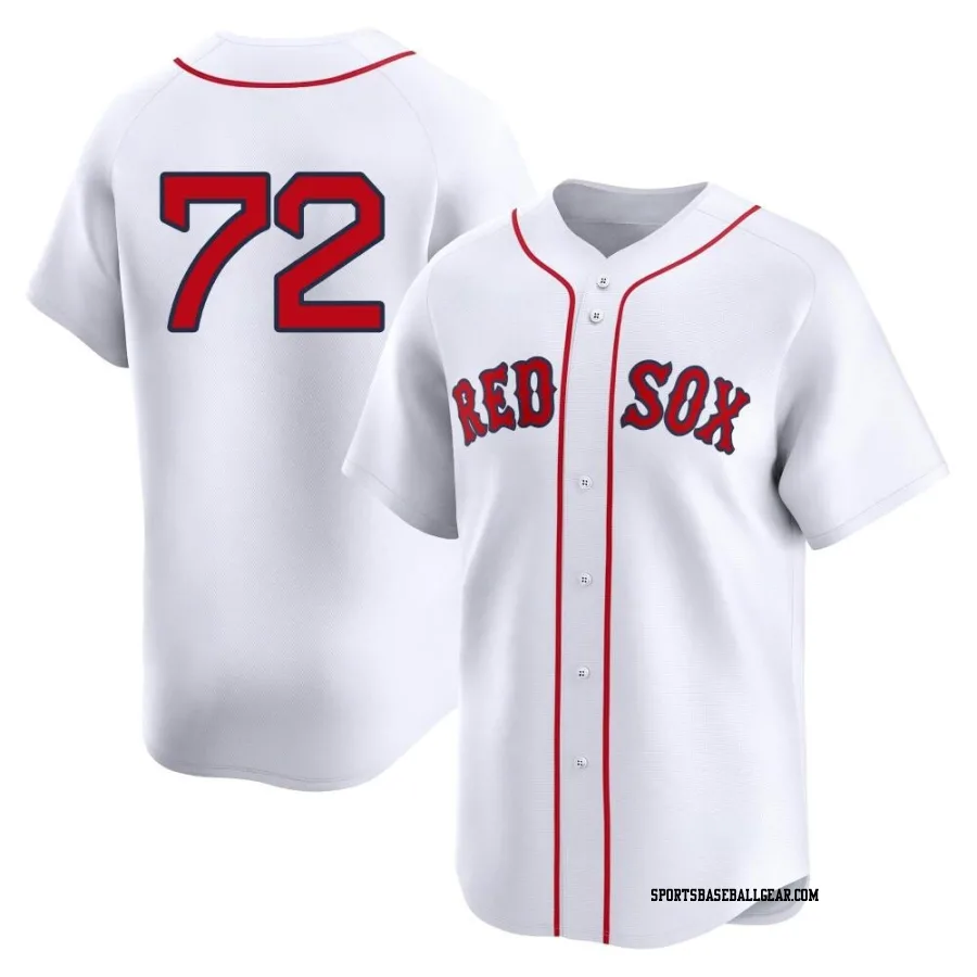 Chris Murphy Youth Boston Red Sox White Limited 2nd Home Jersey