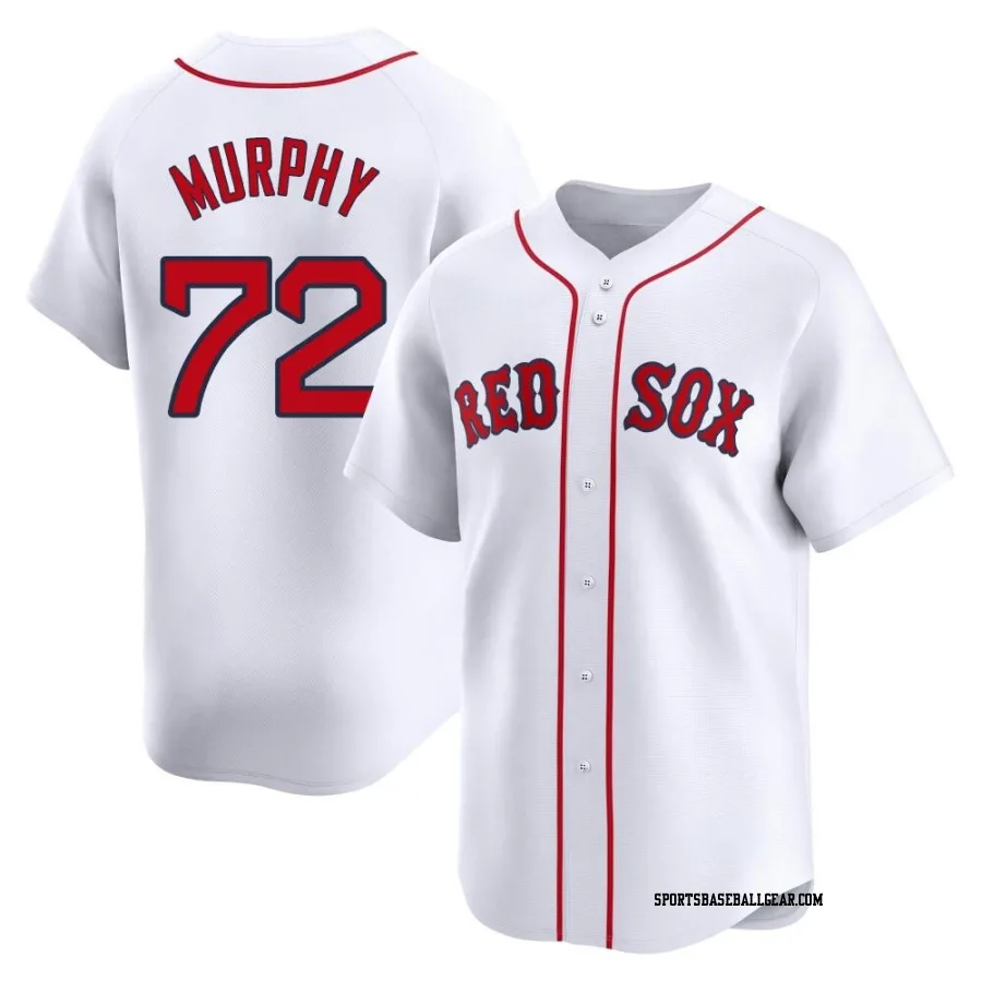 Chris Murphy Youth Boston Red Sox White Limited Home Jersey