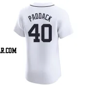Chris Paddack Men's Detroit Tigers White Elite Home Jersey