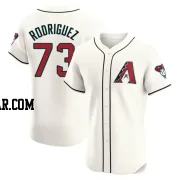 Chris Rodriguez Men's Arizona Diamondbacks Cream Elite Home Jersey