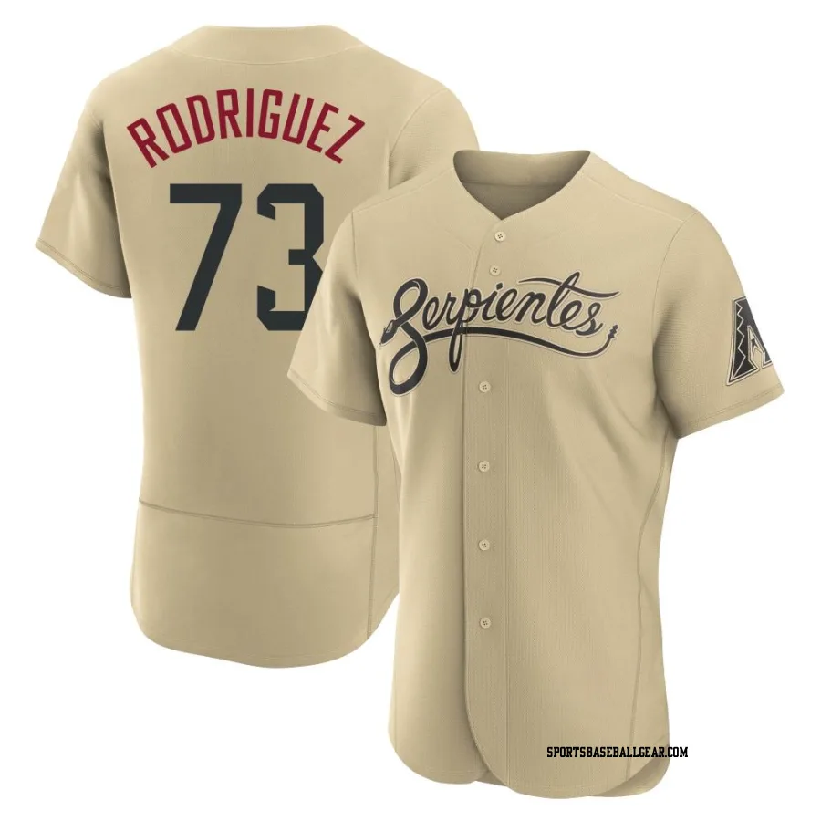 Chris Rodriguez Men's Arizona Diamondbacks Gold Authentic 2021 City Connect Jersey