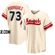 Chris Rodriguez Men's Los Angeles Angels Cream Replica 2022 City Connect Jersey