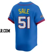 Chris Sale Men's Atlanta Braves Blue Limited National League 2025 All-Star Edition Jersey