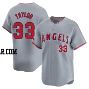 Chris Taylor Men's Los Angeles Angels Gray Limited Away Jersey