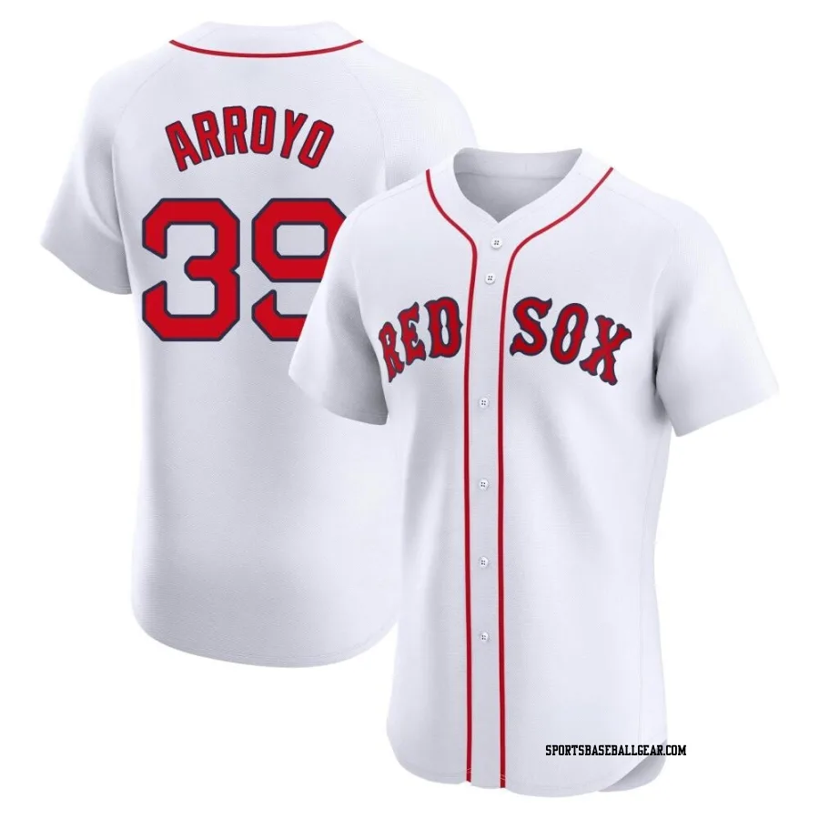 Christian Arroyo Men's Boston Red Sox White Elite Home Jersey