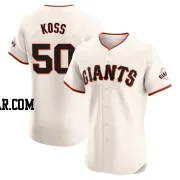 Christian Koss Men's San Francisco Giants Cream Elite Home Jersey