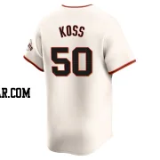 Christian Koss Men's San Francisco Giants Cream Elite Home Jersey
