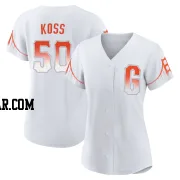 Christian Koss Women's San Francisco Giants White Replica 2021 City Connect Jersey