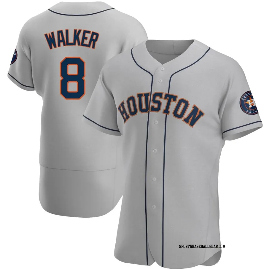 Christian Walker Men's Houston Astros Gray Authentic Road Jersey