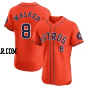 Christian Walker Men's Houston Astros Orange Elite Alternate Vapor Premier Jersey