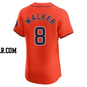 Christian Walker Men's Houston Astros Orange Elite Alternate Vapor Premier Jersey
