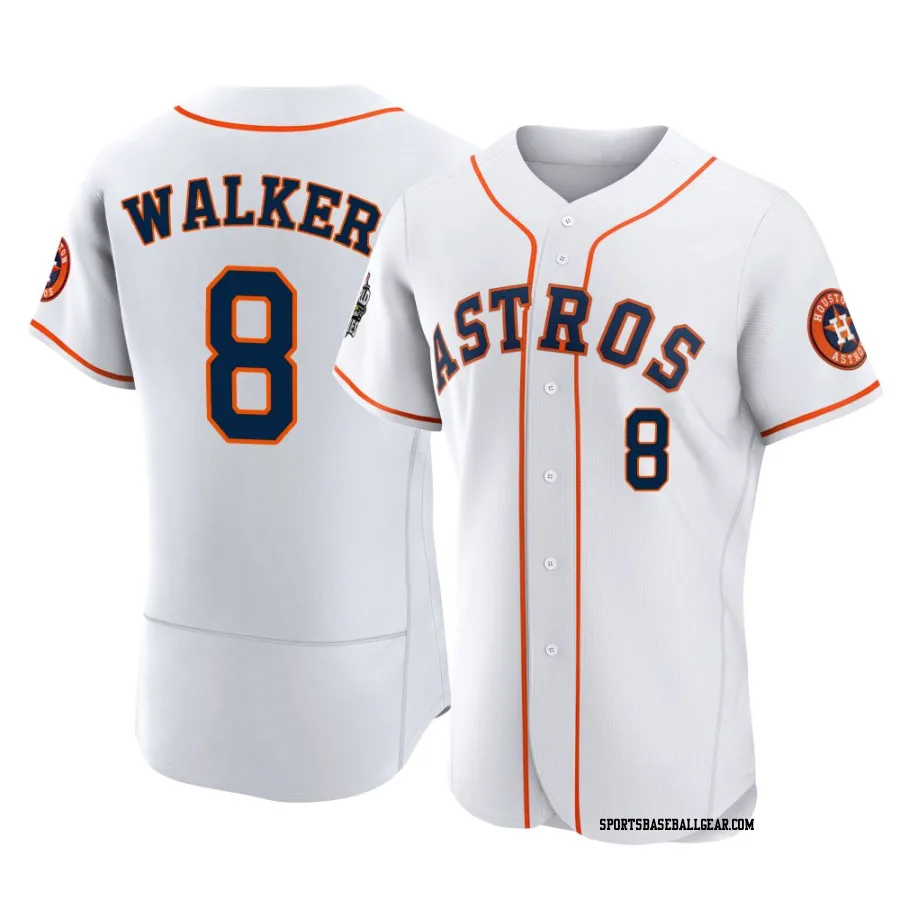 Christian Walker Men's Houston Astros White Authentic 2022 World Series Home Jersey