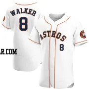 Christian Walker Men's Houston Astros White Authentic Home Jersey