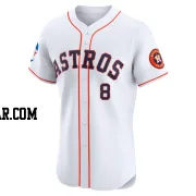 Christian Walker Men's Houston Astros White Elite Home Patch Jersey