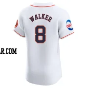 Christian Walker Men's Houston Astros White Elite Home Patch Jersey