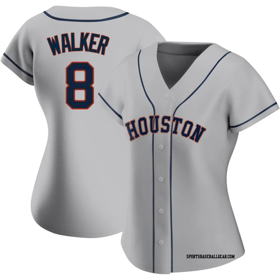 Christian Walker Women's Houston Astros Gray Authentic Road 2020 Jersey