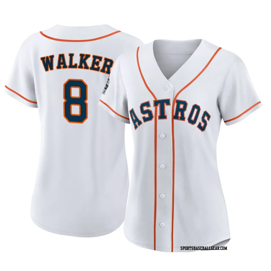 Christian Walker Women's Houston Astros White Authentic 2022 World Series Home Jersey