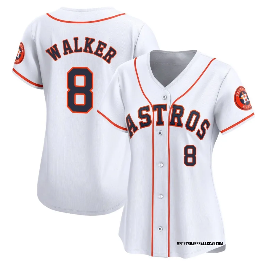 Christian Walker Women's Houston Astros White Limited Home Jersey