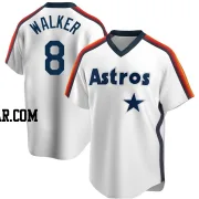 Christian Walker Youth Houston Astros White Replica Home Cooperstown Collection Team Jersey