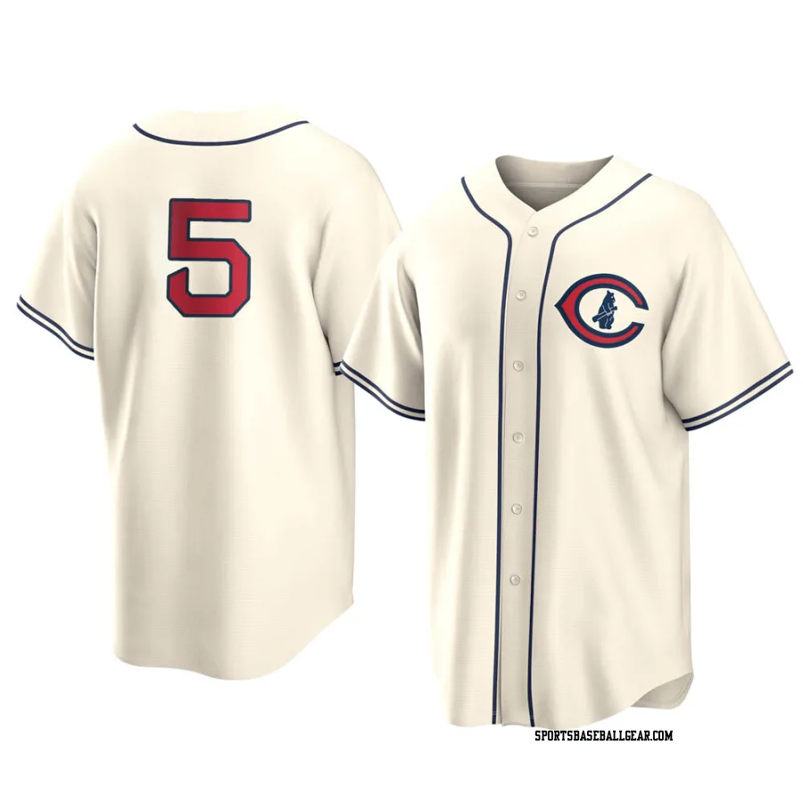 Christopher Morel Men's Chicago Cubs Cream Replica 2022 Field Of Dreams Jersey