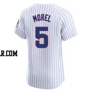Christopher Morel Men's Chicago Cubs White Elite Home Jersey