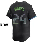Christopher Morel Men's Tampa Bay Rays Charcoal Limited 2024 City Connect Jersey