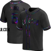 Christopher Morel Youth Chicago Cubs Black Holographic Replica Alternate Jersey