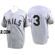 Chuck Klein Men's Philadelphia Phillies Grey Replica 1942 Throwback Jersey