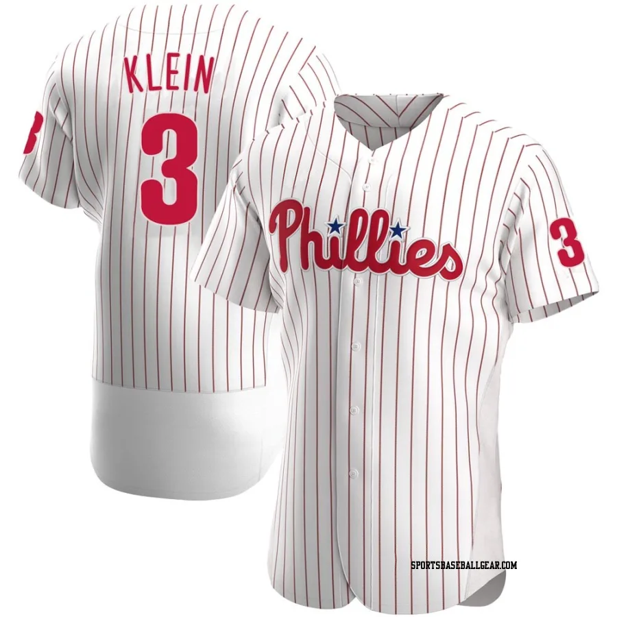 Chuck Klein Men's Philadelphia Phillies White Authentic Home Jersey