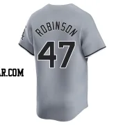 Chuckie Robinson Youth Chicago White Sox Gray Limited Road Jersey