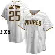 Cito Gaston Youth San Diego Padres White/Brown Replica Home Jersey