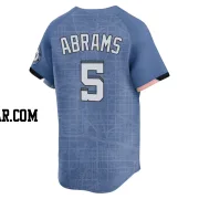 CJ Abrams Men's Washington Nationals Blue Limited 2025 City Connect Jersey